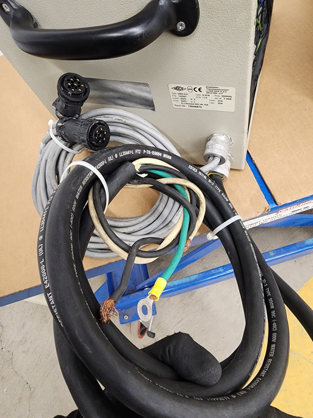 Muco Einphasen Isolation Transformer EN 61558-2-4 Transformer 6KVA 230V - 230VAC