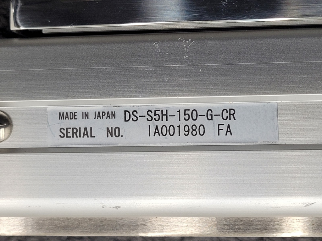 Lot of 3x IAI Linear Screw Driven Steper Motor Actuator DS-S5H-150-G-CR [A]