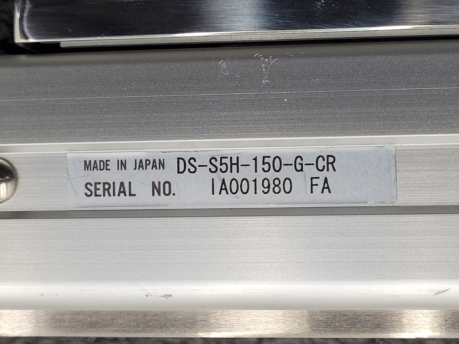 Lot of 3x IAI Linear Screw Driven Steper Motor Actuator DS-S5H-150-G-CR [A]
