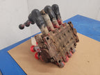 Hydraquip Husco 5005-A Hydraulic 4x Manual Valve Block Stack H-11540 D4
