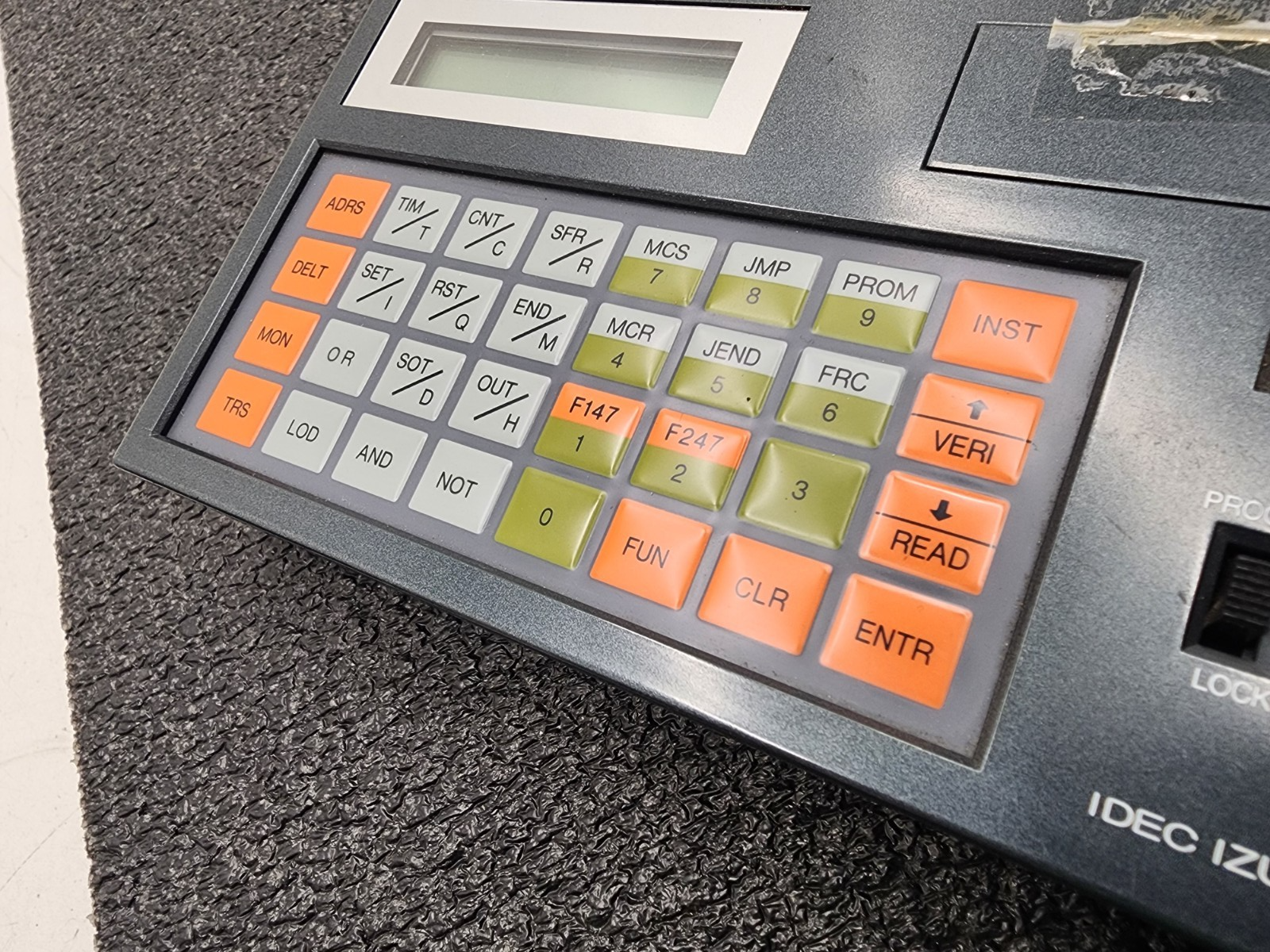 IDEC FA Series PF3S-HL161E PLC Handheld Programming Terminal Loader 9VDC