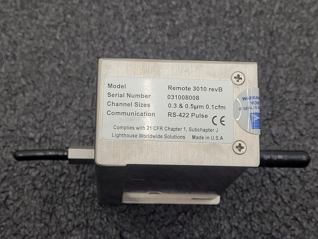 22x LIGHTHOUSE REMOTE  2014 3010 + Enet adapters RS-232 Laser Particle Counter