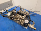 Burkert 413-G-1/4-B-PL-1/4 Pneumatic Solenoid 7 Valve Manifold 120VAC Unit A