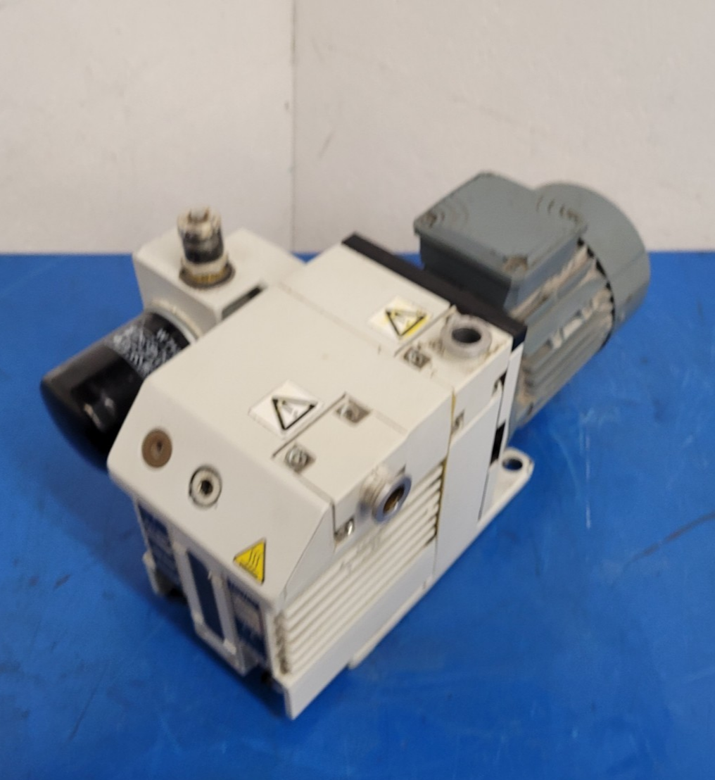 Leybold Trivac Rotary Vane Vacuum Pump D4B Load Tested Good 240/480VAC 1/3HP [B]