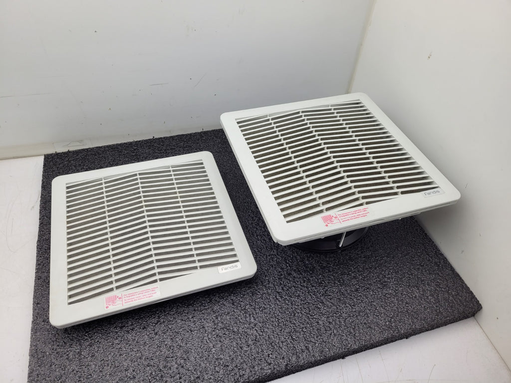 Fandis FF15A115UF Fan Filter 250mm x 250mm 115 Vac 135/159 CFM Cabinet Mount