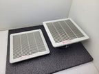 Fandis FF15A115UF Fan Filter 250mm x 250mm 115 Vac 135/159 CFM Cabinet Mount