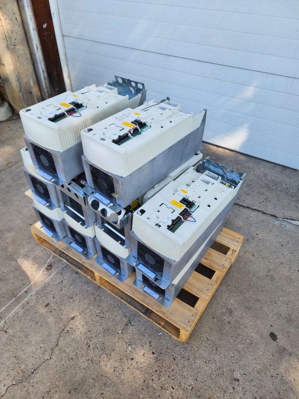 Lot of 10x ABB AC Drive ACH401601632 20HP No Covers or Keypads For Parts/Repair