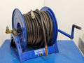 Coxreels 1275-4-100-C Dual Hose4800PSI Bevel Gear Hand Crank Reel 1/2"x100' Hose