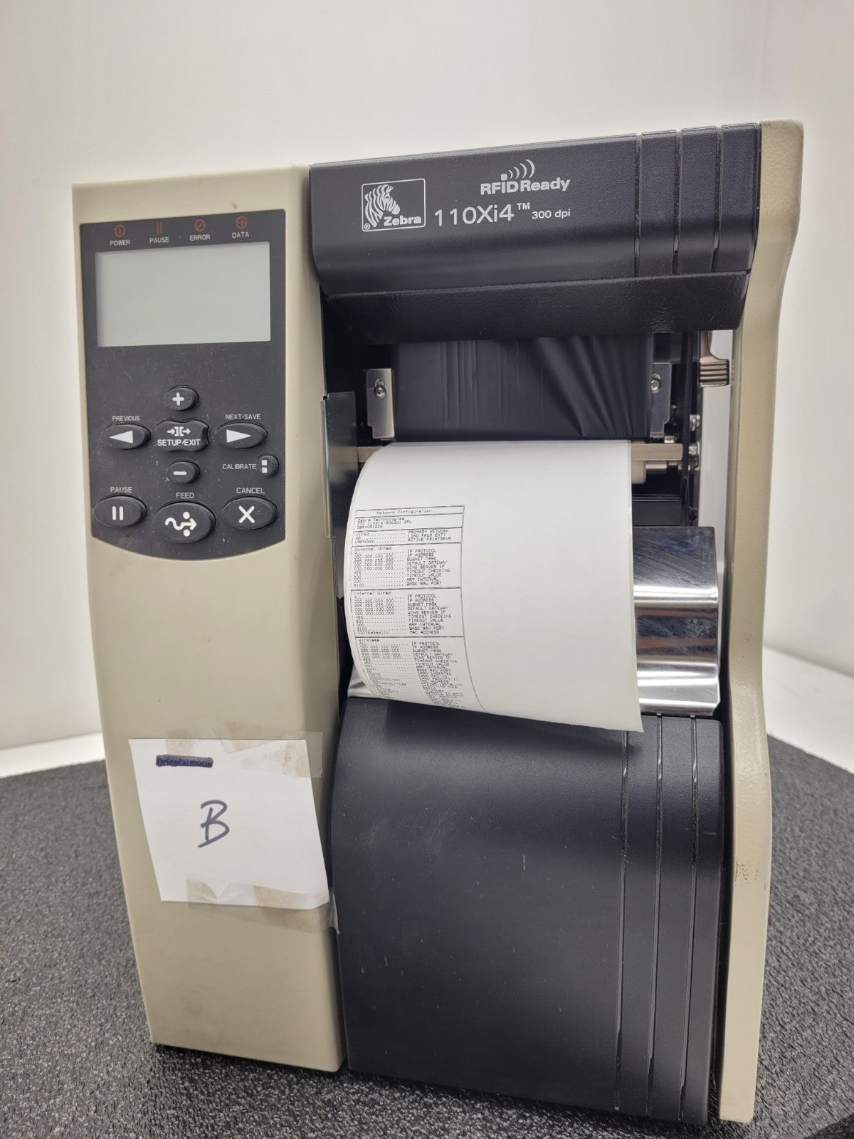 Zebra 110Xi4 300 DPI Thermal Transfer Label Printer USB Parallel Ethernet [B]