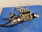 Burkert 413-G-1/4-B-PL-1/4 Pneumatic Solenoid 7 Valve Manifold 120VAC Unit A