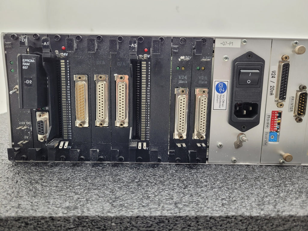 Kuhnke G/3RE 5.5" 230V 50Hz 658.650.00 Plating Deposition Controller PLC