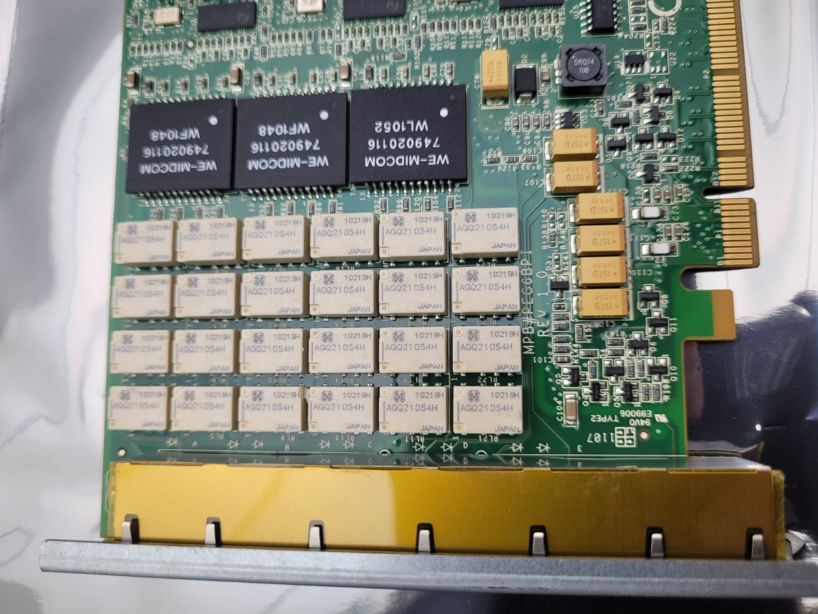 2x Silicom PEG6BPI6-SD-RoHS SIX Port Gigabit Ethernet PCIe x8 Bypass Server Card