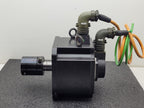 MITSUBISHI HC-H2035 AC Servo Motor 280V 4.8A 3000RPM Working Pull from CNC