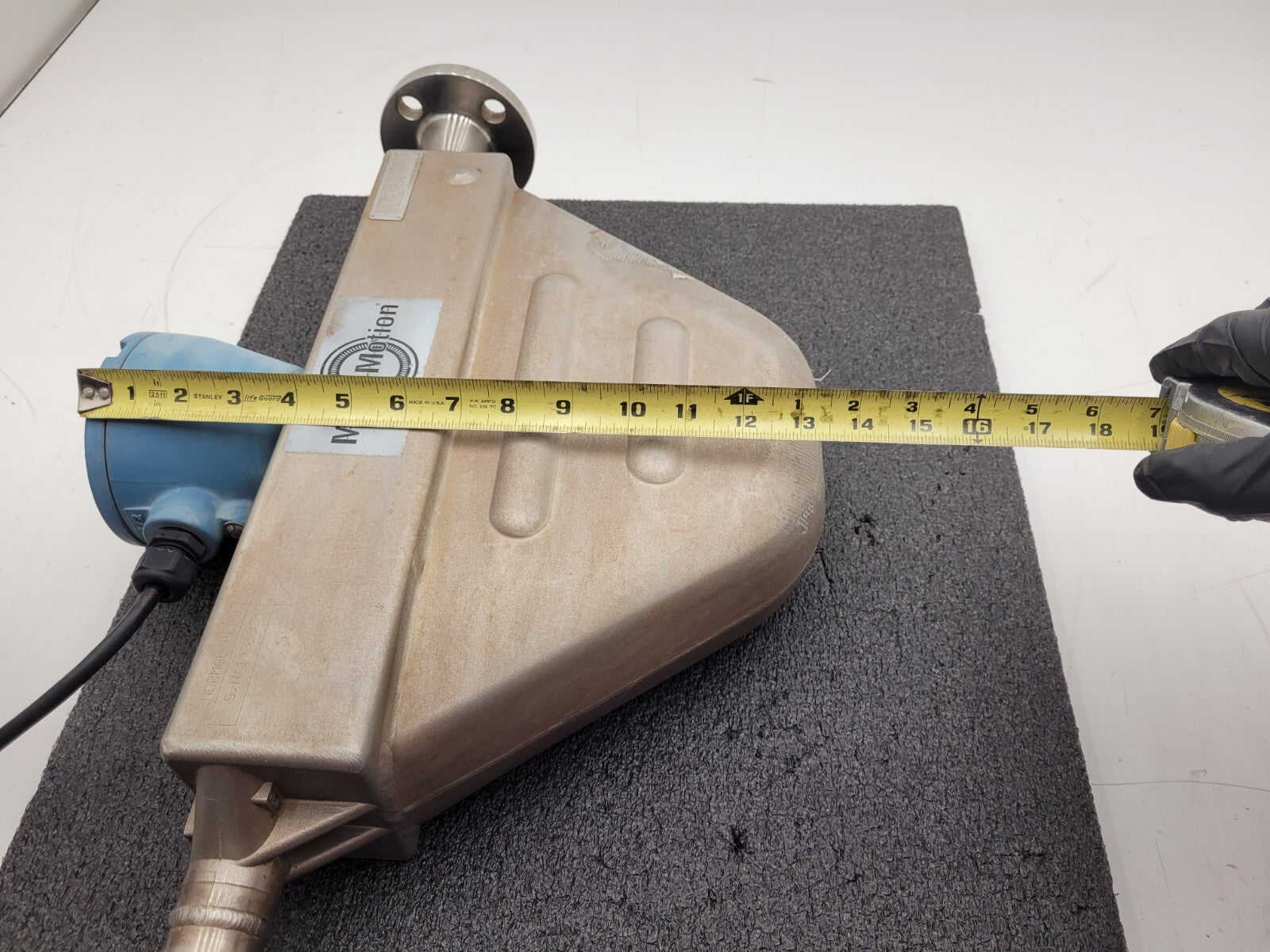 Micro Motion Mass Flow Coriolis Meter Sensor R100S128NQBZEZZZZ 1" +TX Unit