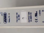 JUMO TYA432-100/30.660 Solid State Relay 4-32VDC Control  24-660VAC 30A Ouput