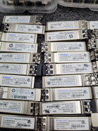 Lot of 61x Mixed FINISAR FTLF8529P3BCV-1D 4/8/16G-FC-SR SFP Optical Transceiver