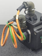 MITSUBISHI HC-H2035 AC Servo Motor 280V 4.8A 3000RPM Working Pull from CNC