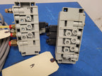 Numatics 8 Valve Solenoid 041SA400M0000F Regulated Pneumatic Manifold Set x3 ABC