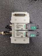 Numatics 5 Valve Solenoid 041SA400M0000F Pneumatic Manifold Set 3 Blocks DB25 B