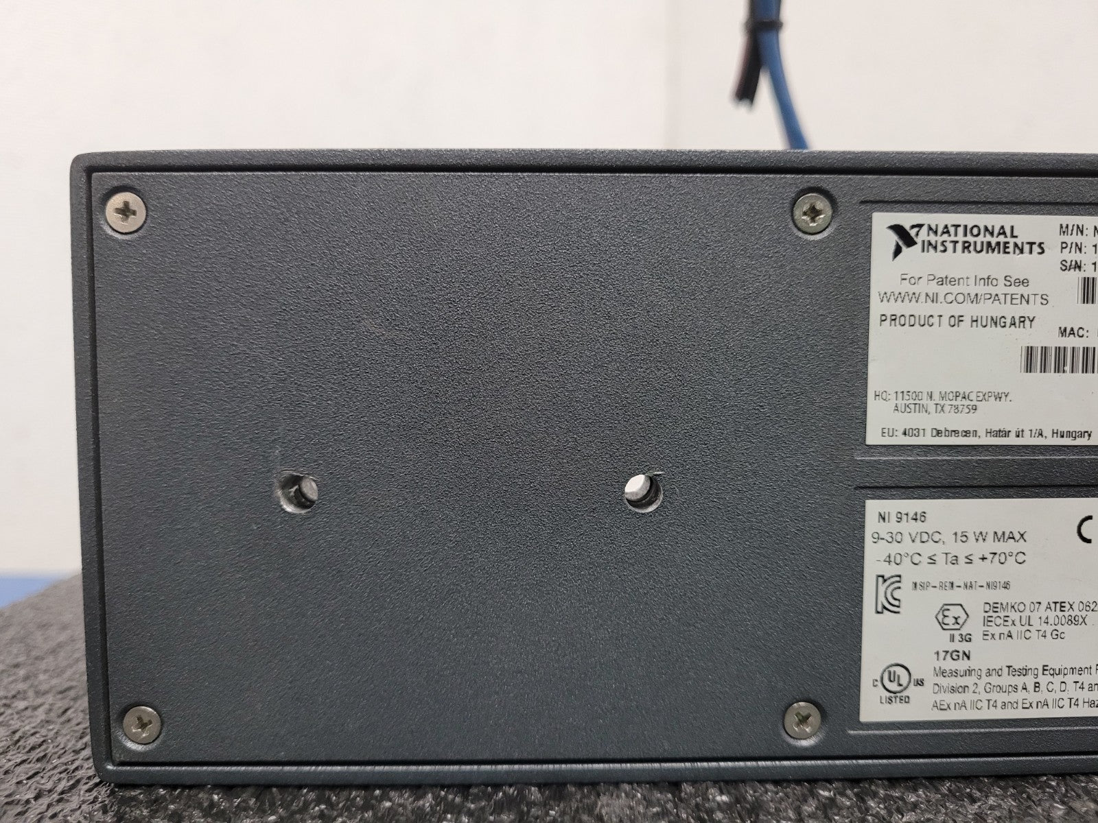 NI 9146 Controller 151880H-03L 4-Slot Spartan-6 LX45 FPGA Ethernet CompactRIO