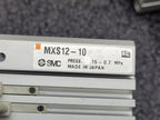 Lot of - 8 Assorted  SMC MXS 100PSI Linear Slide Guide Cylinder w/sensors