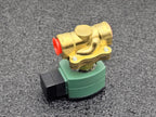 REDHAT SC8210G034 Fuel Gas Solenoid Valve NO 1/2" In/Out MX140 24VDC 2W T254994